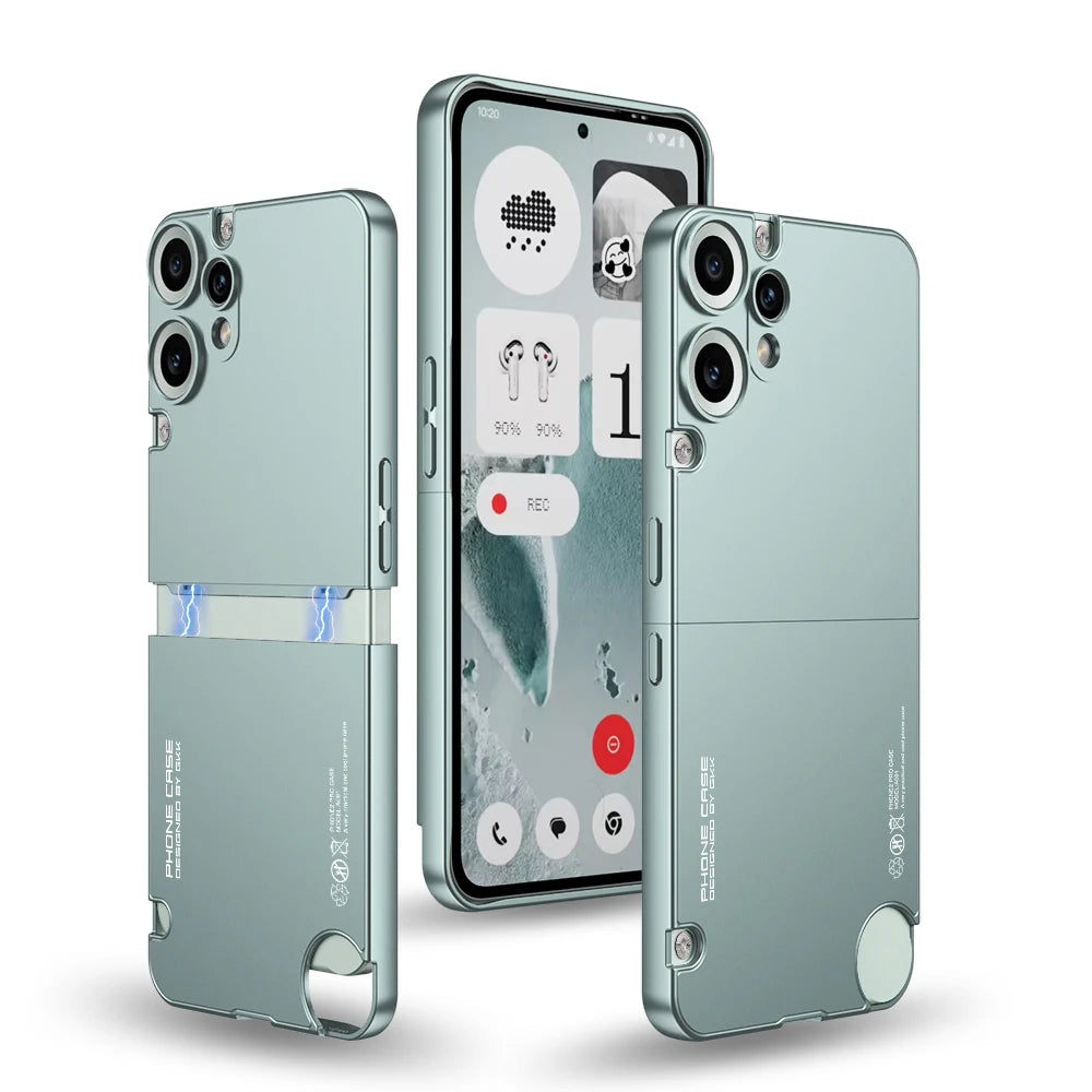 Deksel til Nothing CMF Phone 2 Pro Case 2 in 1 Colour Clash Armor Shockproof Plastic Matte Cover For CMF Phone 2Pro