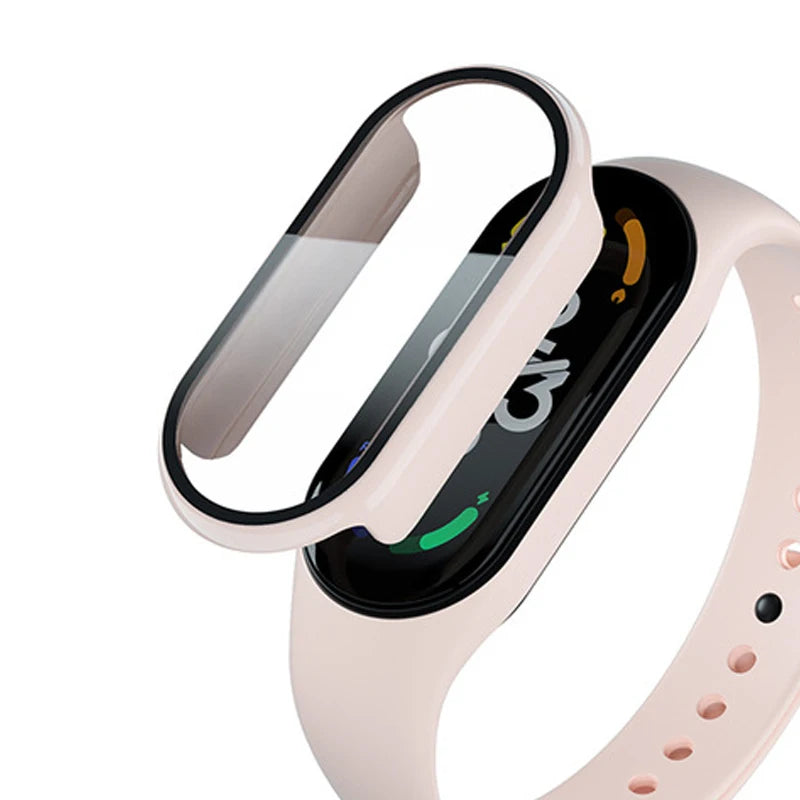 Deksel til Xiaomi Mi Band 8 7 6 Accessories deksel+Film Full Coverage Protective deksel Miband 7 6 5 4 3 screen protector