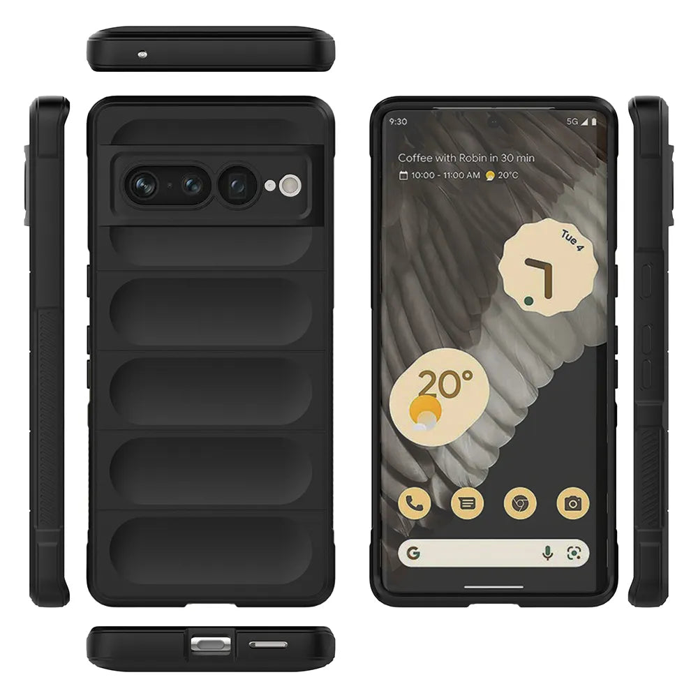 Deksel til Google Pixel 7 Pro 7Pro 7A 6A 5G Cover Armor Skin Matte Shockproof Full Protect Camera Shell Fundas