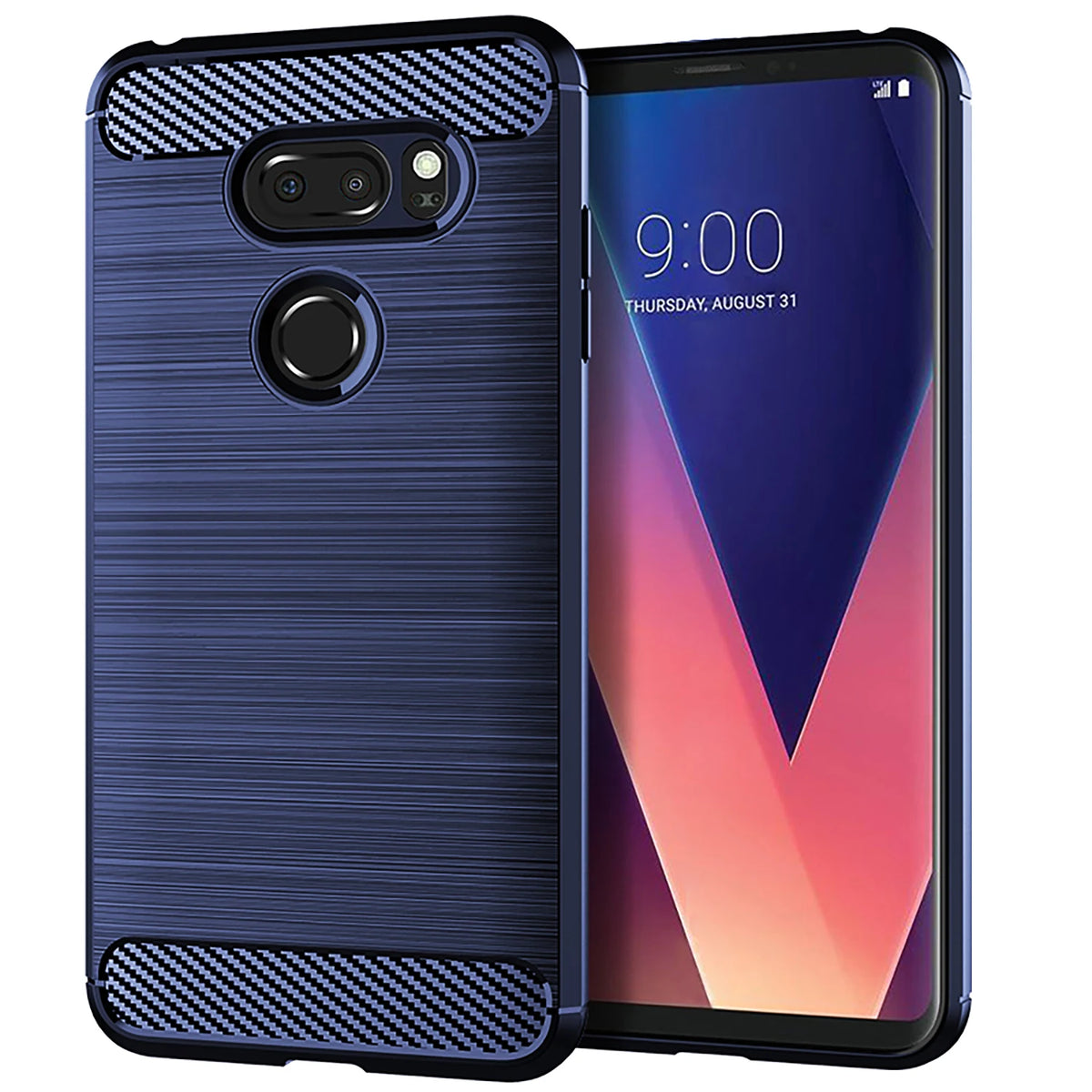 Deksel til LG V30 V30+ V30s V35 Thinq V30s+ Anti-fall Shockproof Cover For Lg V30 V35s Plus V34 IsaI Beat Mobile Shell