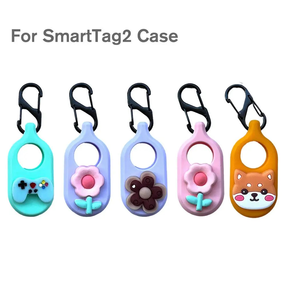 Deksel til SAMSUNG Galaxy SmartTag 2 deksel Protective deksel For SmartTag2 Tracker Holder KeyChain Shell
