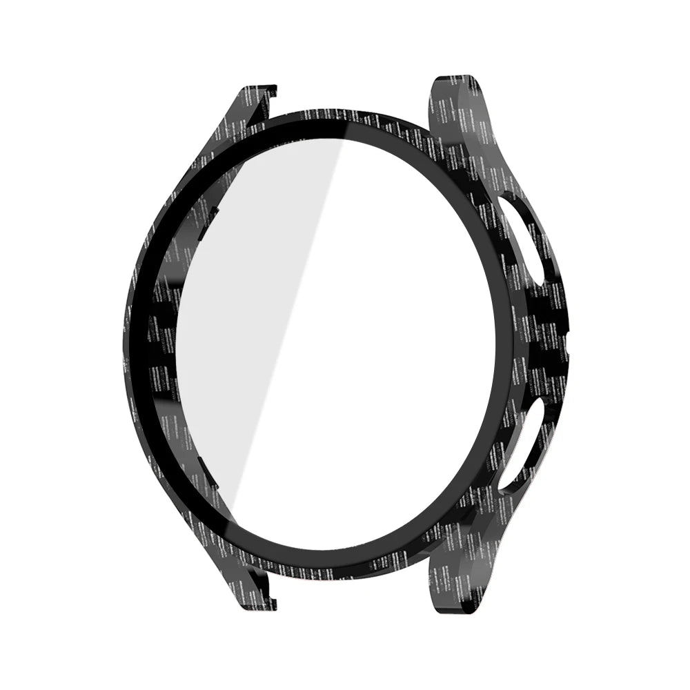 Deksel til Samsung Galaxy Watch 4/5/6 40mm/44mm matt hardt heldekkende deksel med skjermbeskytter