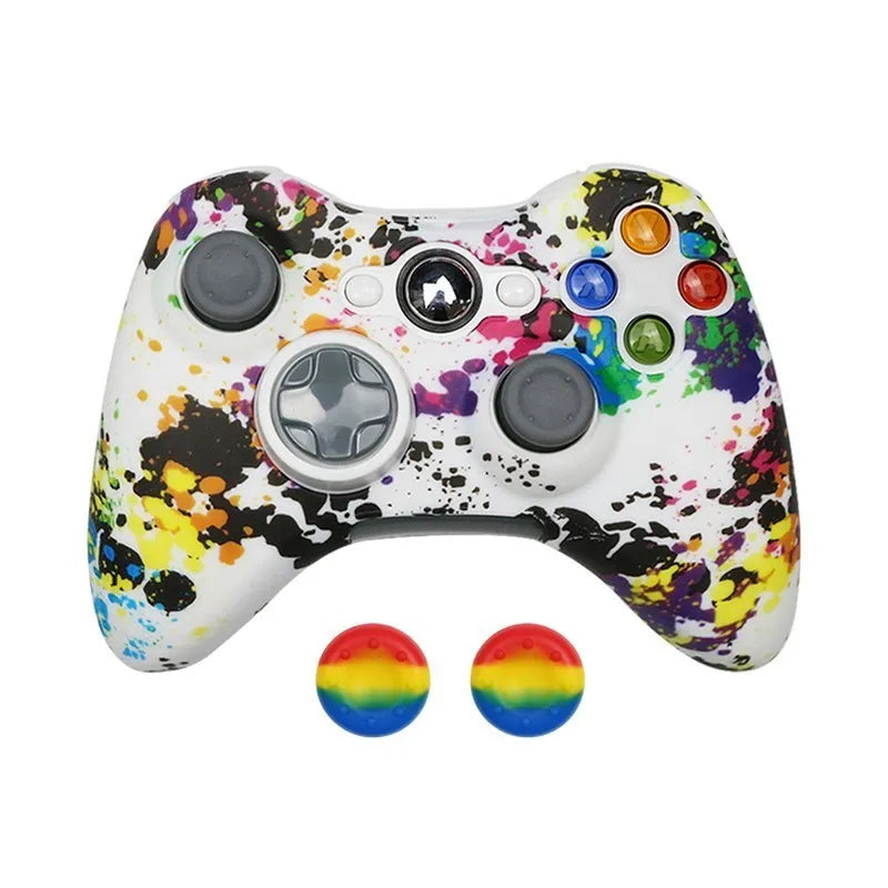 Deksel til Xbox 360 Gamepad Rubber Shell Skin For Xbox 360 Controller Joystick Caps Accessories Thumb Grips