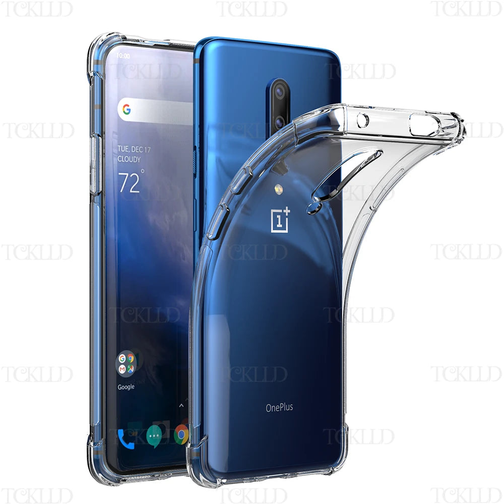 Deksel til OnePlus 6 7 8 9 10 Pro 5G Anti-shock Shockproof Case Full Cover Back OnePlus Nord CE 2 6T 7T 8T Pro ACE Shell