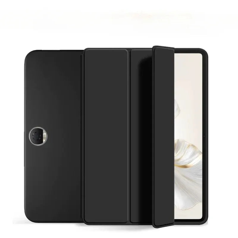 Deksel til Huawei Honor Pad 9 Case 2024 HEY2-W09 HEY2-W19 12.1 inch Magnetic Trifold PU Leaher Soft Back Stand Tablet Cover Funda Coque