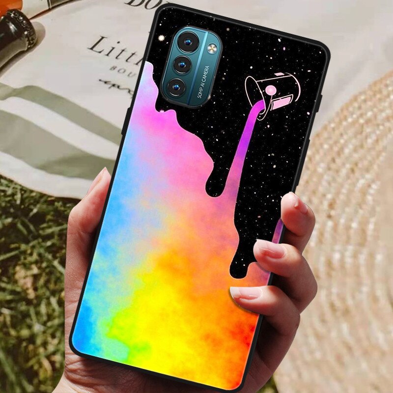 Deksel til Nokia G21 deksel NokiaG11 Silicone deksel Cute Soft TPU deksel For Nokia G11 G21 Bumper deksel NokiaG21 G 21 11