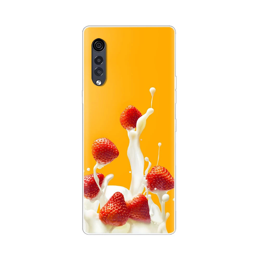 Deksel til LG Velvet Case Back Cover Protective Cases For LG Velvet 5G LM-G900 Silicone Transparent Cover Cases For LG Velvet Bumper