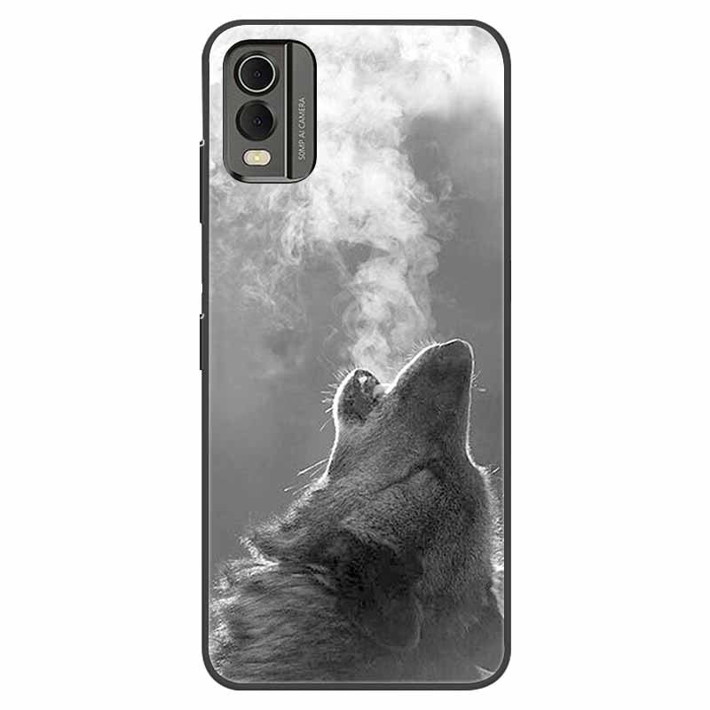Deksel til Nokia C32 deksel støtsikkert silikondeksel For Nokia C32 C 32 Phone deksel NokiaC32 med motiv Shells