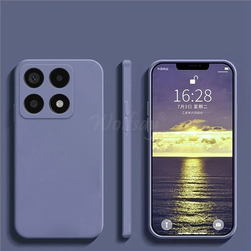 Deksel til Xiaomi 14T Pro deksel Liquid Silicone Original Plain Rubber TPU Protector deksel Xiaomi 14T Pro deksel TPU Shockproof Mi 14T Pro