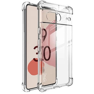 Deksel til Google Pixel 9 8 7 6 Pro 6A 7A Ultra Thin Clear Soft TPU Back Cover Fundas Bumper Coque