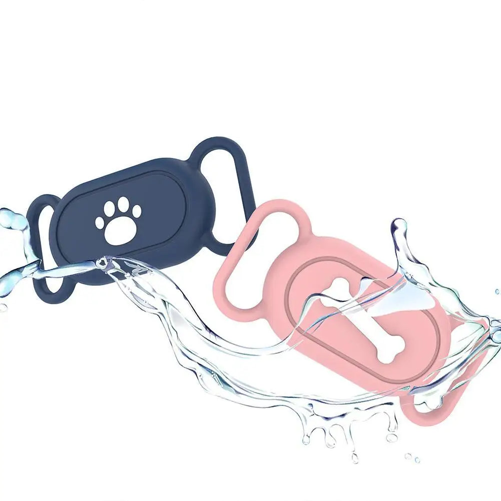 Deksel til Samsung Galaxy SmartTag2 Dog Collar Holder Waterproof Silicone deksel For Galaxy SmartTag 2 Pet Dog Cat Collars Holder