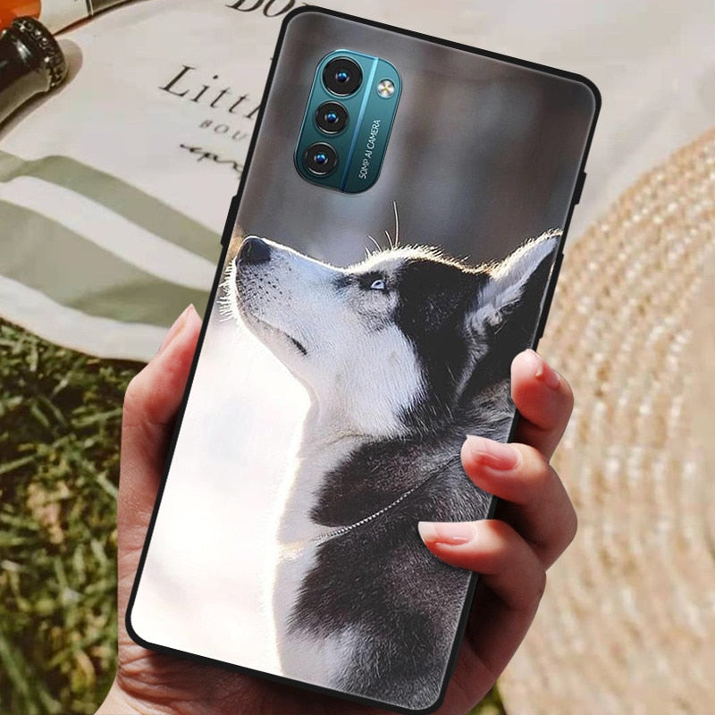 Deksel til Nokia G21 deksel NokiaG11 Silicone deksel Cute Soft TPU deksel For Nokia G11 G21 Bumper deksel NokiaG21 G 21 11