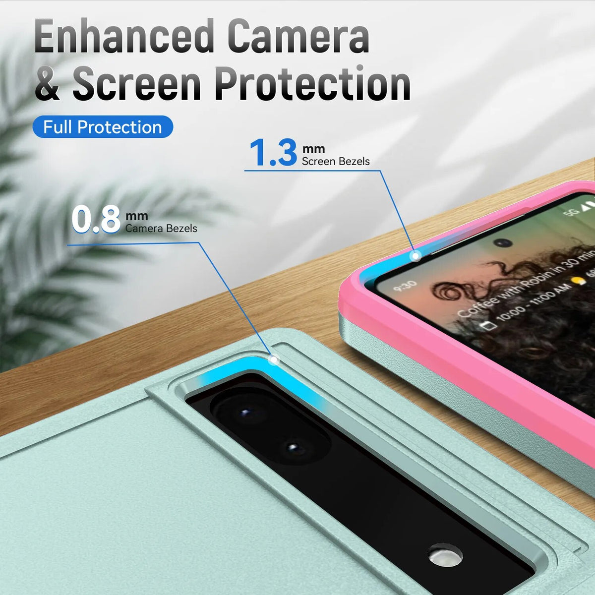 Deksel til Google Pixel 8 6A 7A 6 7 8 Pro Pixel8 Shockproof Hard Bag Cover Case for Google Pixel 6A Pixel7 Pixel6A Phone Accessories