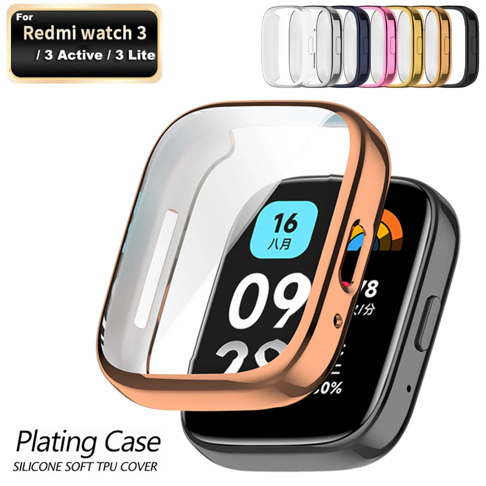 Deksel til Xiaomi Redmi Watch 3 / Active / Lite heldekkende beskyttelsesdeksel