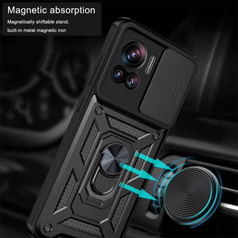 Deksel til Motorola Moto Edge 30 40 Neo Ultra Lite Fusion S30 X30 Pro E13 Case Cover Push Window Lens Coverage Ring Bracket Etui