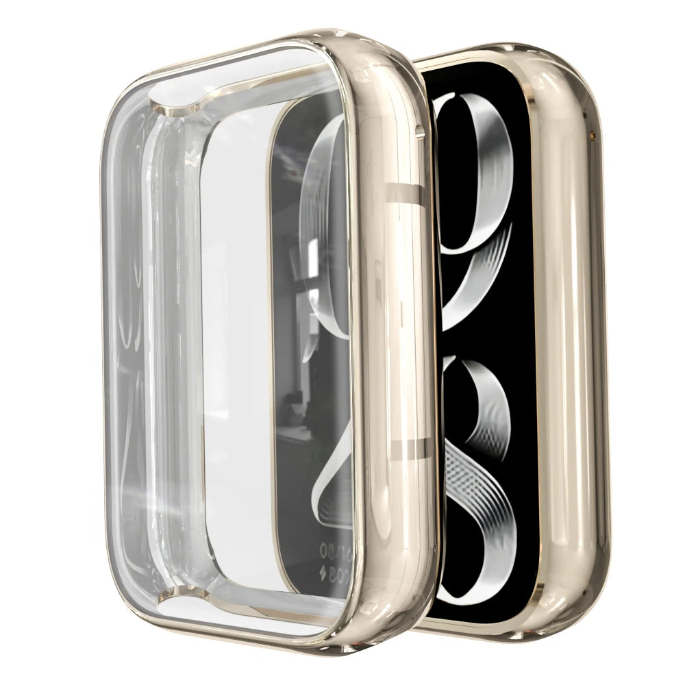 Deksel til Xiaomi Mi Band 8 Pro TPU Plating Protective deksel Full Screen Protector Bumper Xiaomi Mi band 8 Active deksel Accessories
