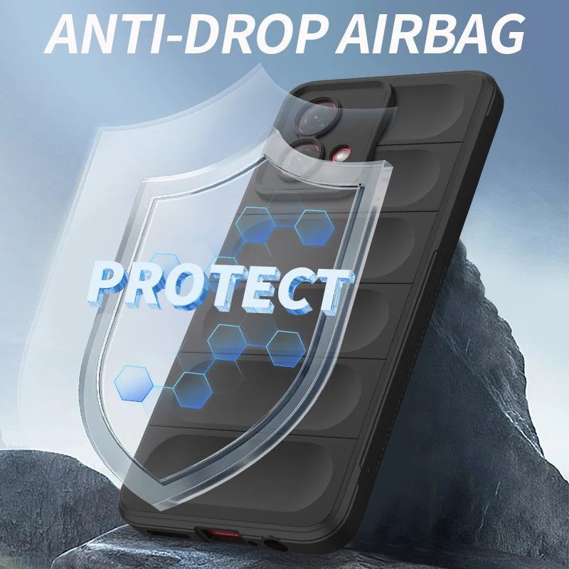 Deksel til Moto G54 G84 Liquid Silicone Protect Back Coque for Motorola Edge 40 Neo 2023 G32 G62 G73 5G Phone Cover