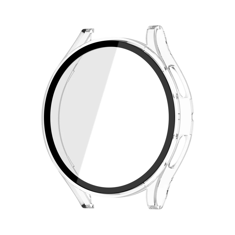 Deksel til Samsung Galaxy Watch 4/5/6 40mm/44mm matt hardt heldekkende deksel med skjermbeskytter