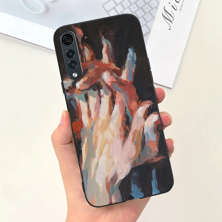 Deksel til LG Velvet 5G Case LM-G900N Fundas Soft Silicone Matte Phone Cover For LG Velvet LMG910EMW Back Case Coque on LGVelvet Bumper