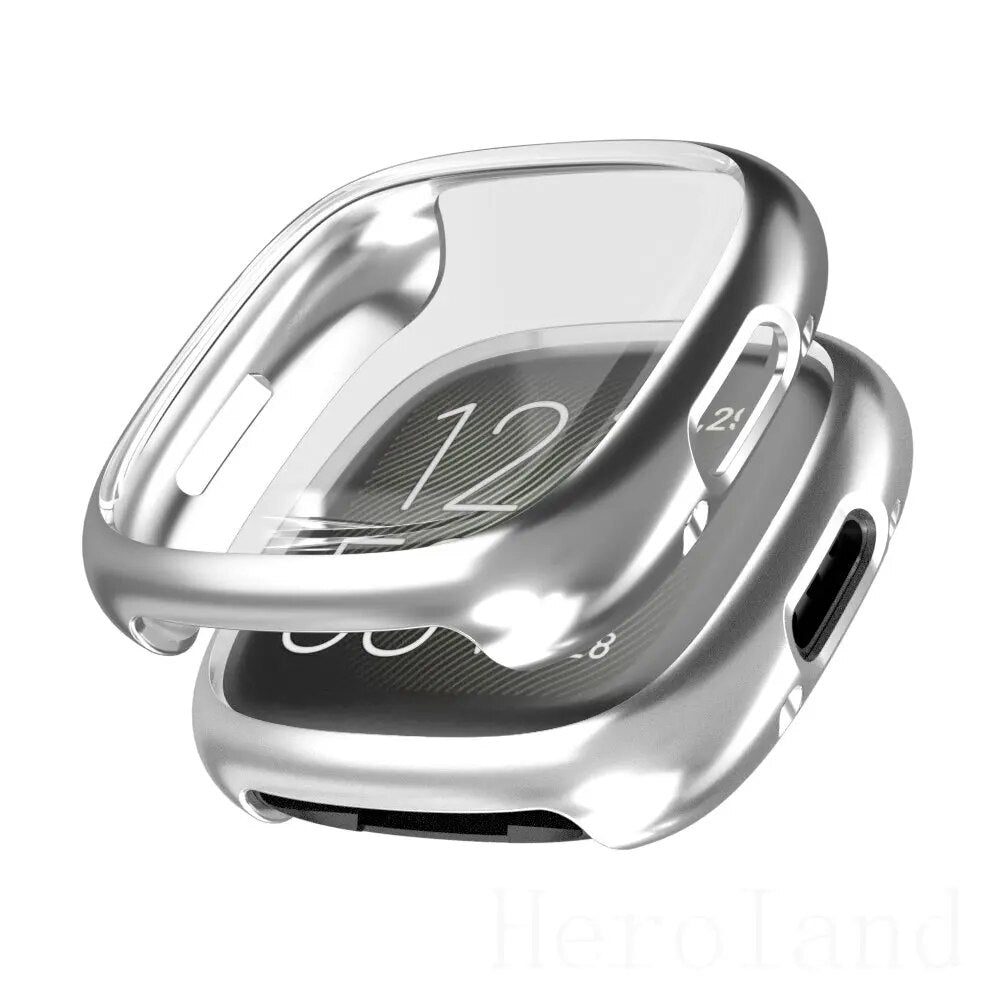 Deksel til Fitbit Versa 4 myk TPU-skjermbeskytter