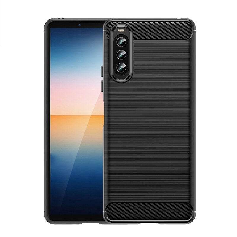 Deksel til Sony Xperia 10 IV Case Xperia 10 IV Cover 6.0 inch Shockproof Soft Silicone Bumper Case For Sony Xperia 10 IV III II 10 Plus