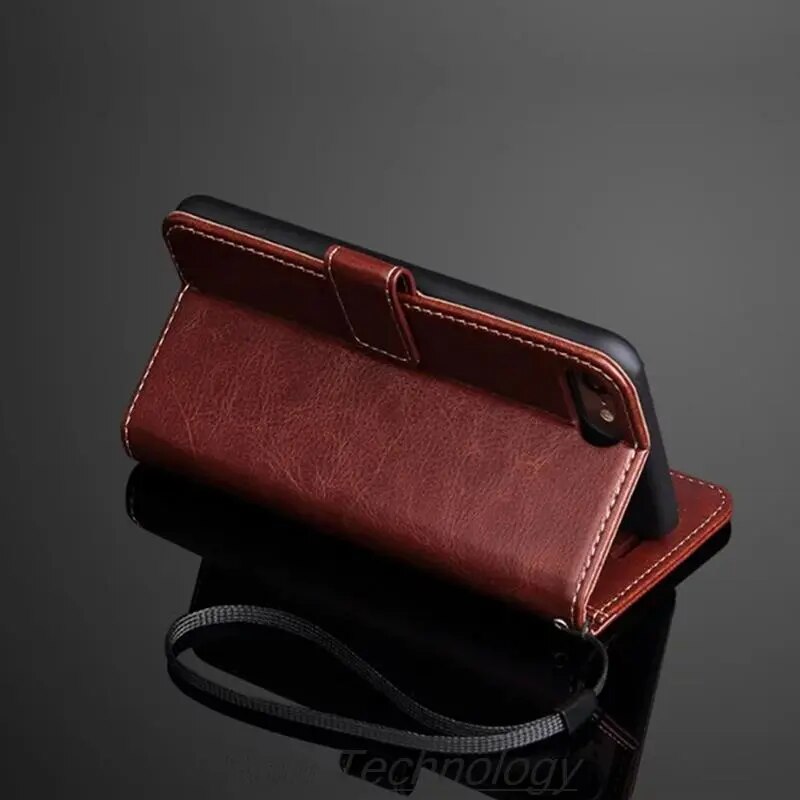 Deksel til ASUS Zenfone Max Pro (M1) ZB601KL ZB602KL Pu Leather Flip Cover Retro Wallet Case Fundas Coque