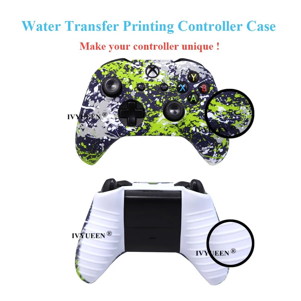 Deksel til Xbox One X S Controller Protector Case with Joystick Thumb Grips