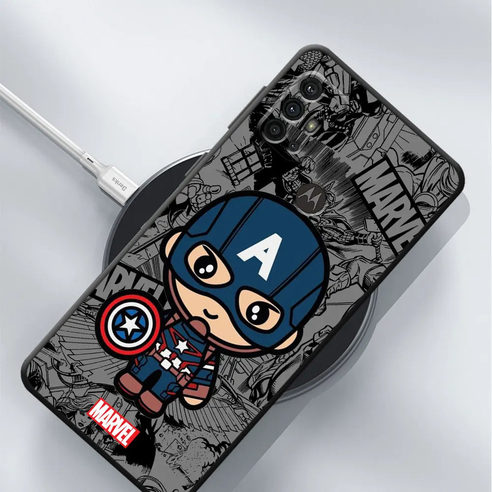Deksel til Motorola Moto G22 G30 G71 G32 G52 G72 G51 G53 G73 G50 G200 5G G31 G60 G60s Cover