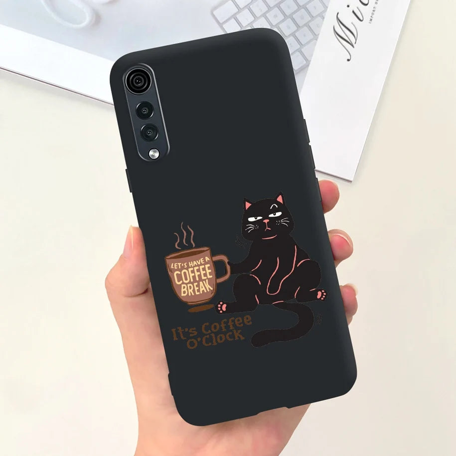 Deksel til LG Velvet 5G Case LM-G900N Fundas Soft Silicone Matte Phone Cover For LG Velvet LMG910EMW Back Case Coque on LGVelvet Bumper