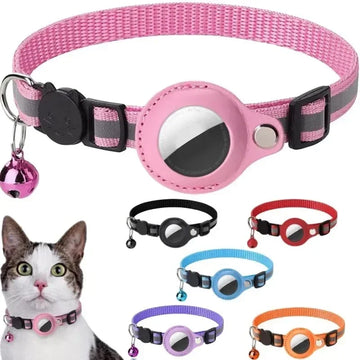 Deksel til Airtag GPS Tracker Protective Case With Bell Reflective Cats Necklace Kitten Accesories Pet Products