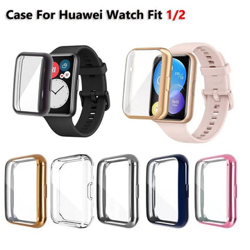 Deksel til HUAWEI Watch Fit 2 TPU Protective Case Compatible with HUAWEI Watch Fit Cover