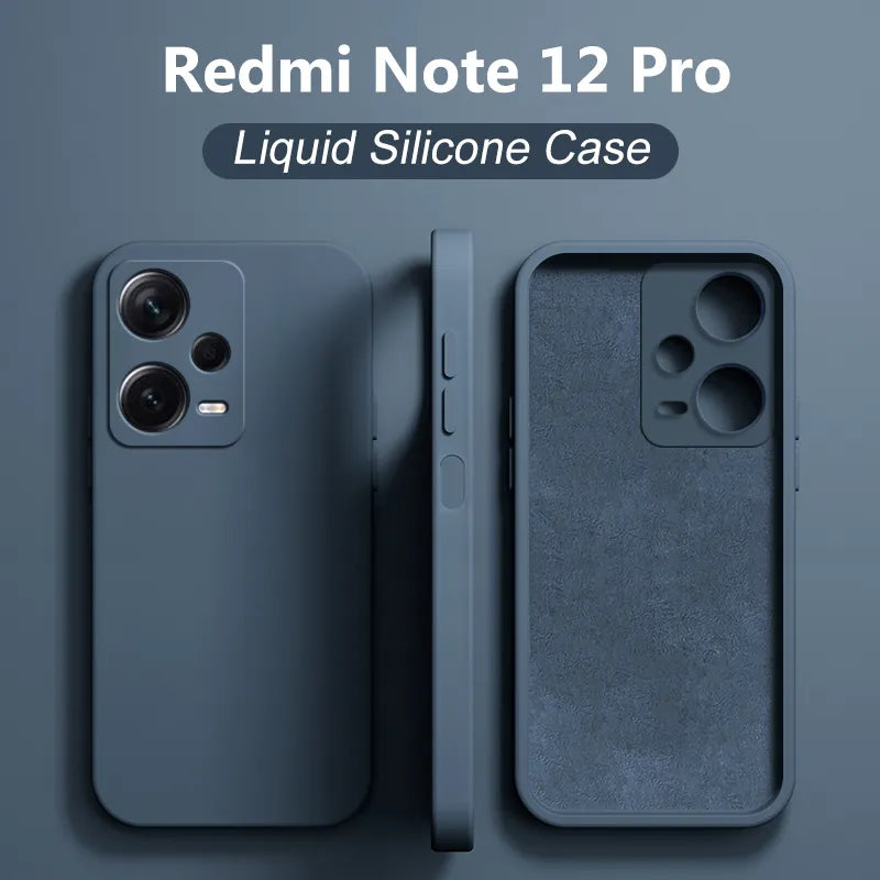Deksel til Xiaomi Redmi Note 12 Pro Plus Note12Pro 4G Note12 Pro mykt deksel