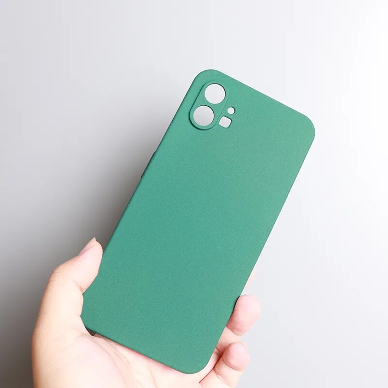 Deksel til Nothing Phone 2 1 Phone2 1 Case Sand Matte Soft Silicone Full Protect Anti-fall Antislip Anti-fingerprint Cover Shell Fundas
