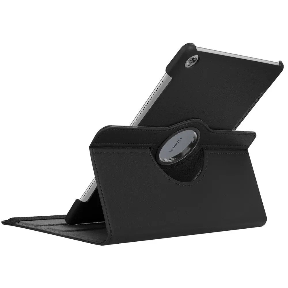 Deksel til Huawei MediaPad M5 M6 PRO 10.8 Case 360 Rotating Bracket Leather Cover Matepad SE 10.4 2023 T10 9.7 T10S 10.1 Funda Capa