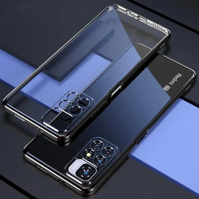 Deksel til Xiaomi Redmi Note 10 11 Pro Plus 5g 9 8 Note11 11pro 4g Silicone deksel On Note11 S 10s 11s