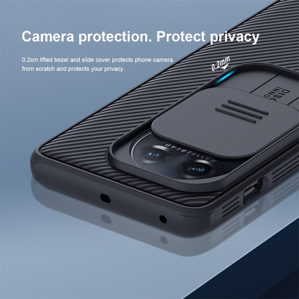 Deksel til OnePlus 11 11R Case NILLKIN CamShield Pro Slide Camera Lens Privacy Protection Back Cover For One Plus 11 11R For OnePlus11