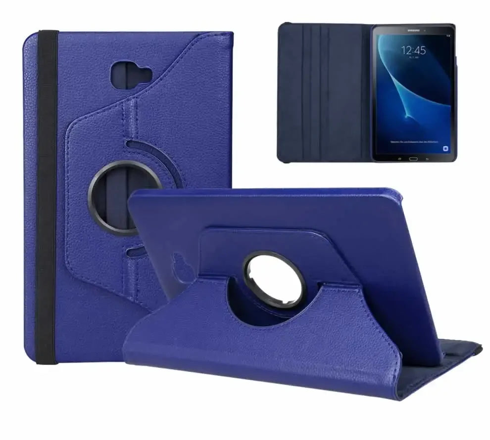 Deksel til Samsung Galaxy Tab A 10.1 2016 SM-T580 T585 med 360° roterbart stativ
