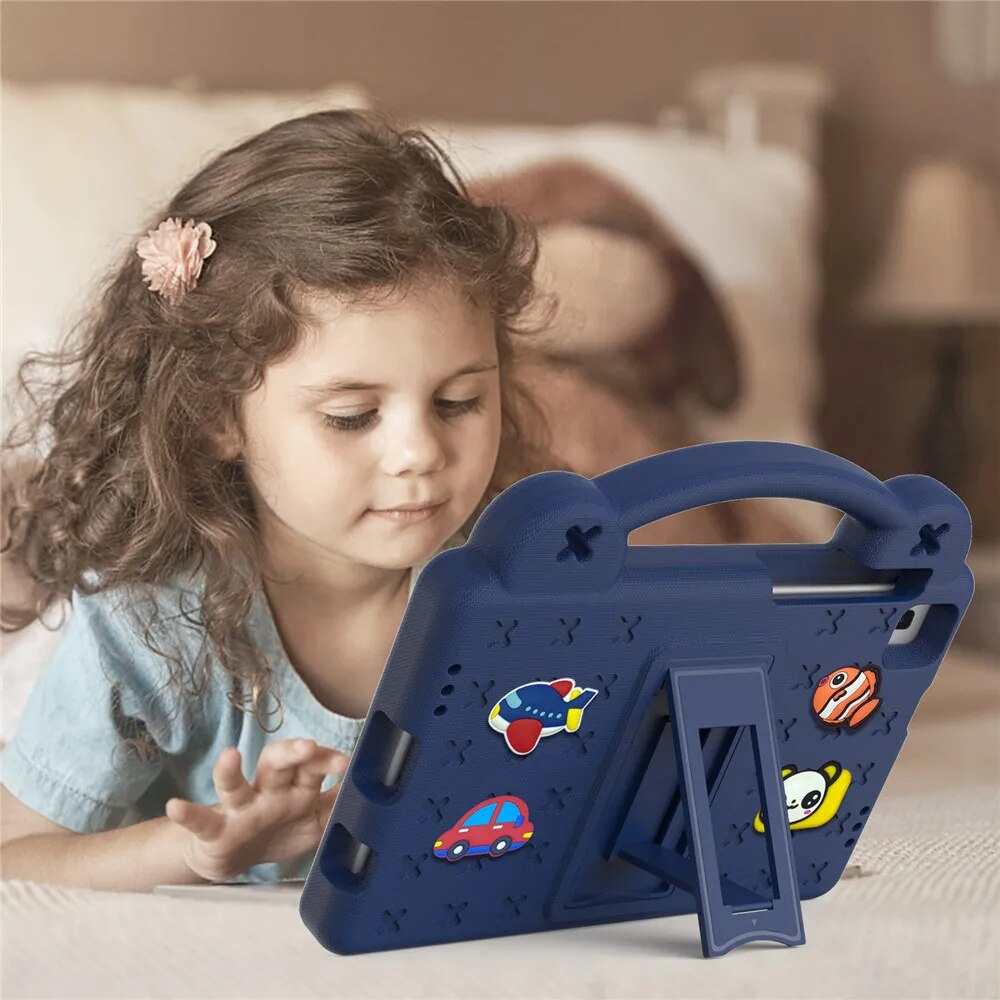 Deksel til TCL Tab 8 LE 8.0 inch 2023 Tab8 8" 2022 9032 9132G 9132X Handle Shockproof Stand Cover Shell Capa