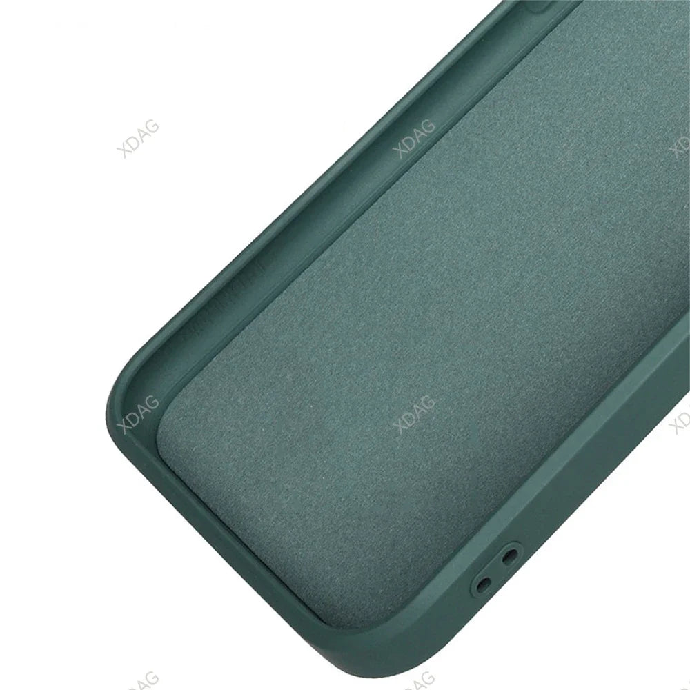 Deksel til Motorola Edge 30 Edge30 Neo 30Neo 5G 6.28" XT2245-1 Lens Protection Simple Square Liquid Silicone Soft Back Cover