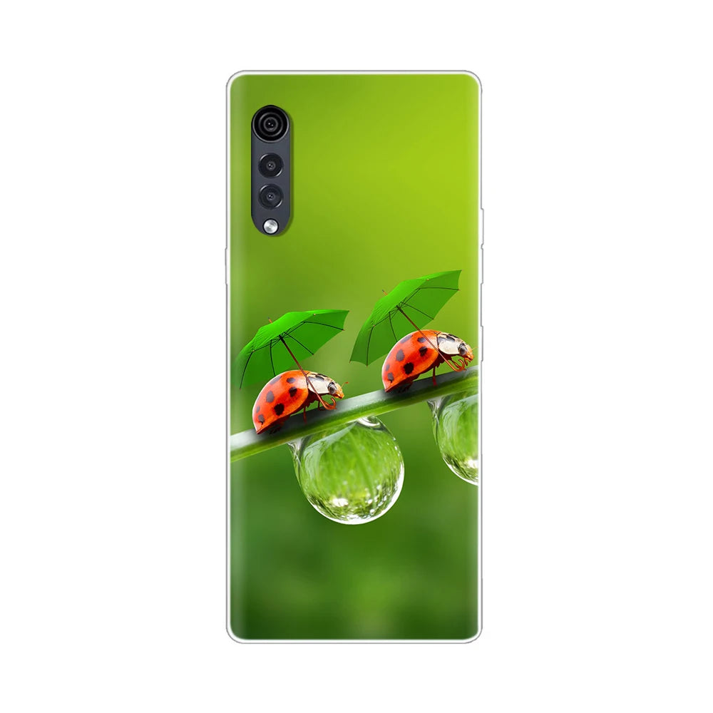 Deksel til LG Velvet Case Back Cover Protective Cases For LG Velvet 5G LM-G900 Silicone Transparent Cover Cases For LG Velvet Bumper