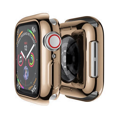 Deksel til Apple Watch Series 3-9 & SE (38-45mm) - Heldekkende bumper- og reimdeksel