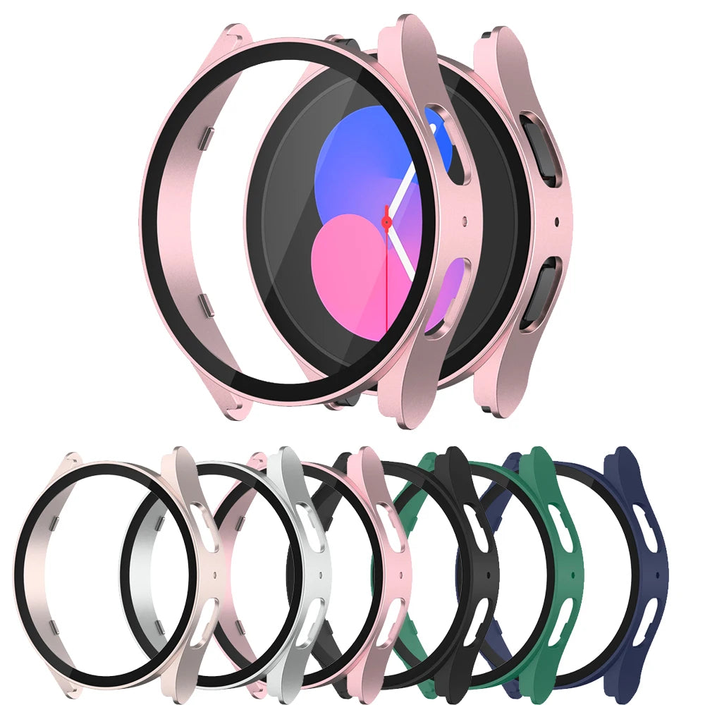 Deksel til Samsung Galaxy Watch 4 5 6 44mm 40mm heldekkende beskyttelsesdeksel