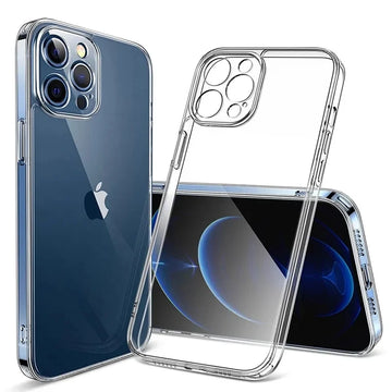 Deksel til Apple iPhone 11 12 13 Mini 14 15 Pro Xs Max X XR 8 7 6 6s Plus SE 2020 2022 Clear Back Cover