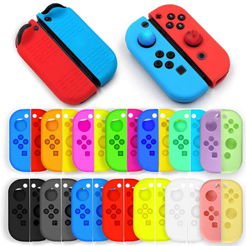 Deksel til Switch Joycon Case Handle Silicone Case for Ns Switch Controller Protection for Nintendo Switch Oled Replacement Accessories