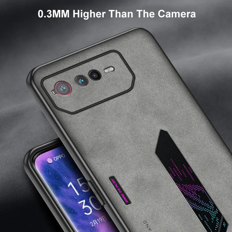 Deksel til Asus ROG Phone 5 5S Phone5 Cover Matte Silicone Protection Phone Case For Asus ROG Phone 6 6D Phone6