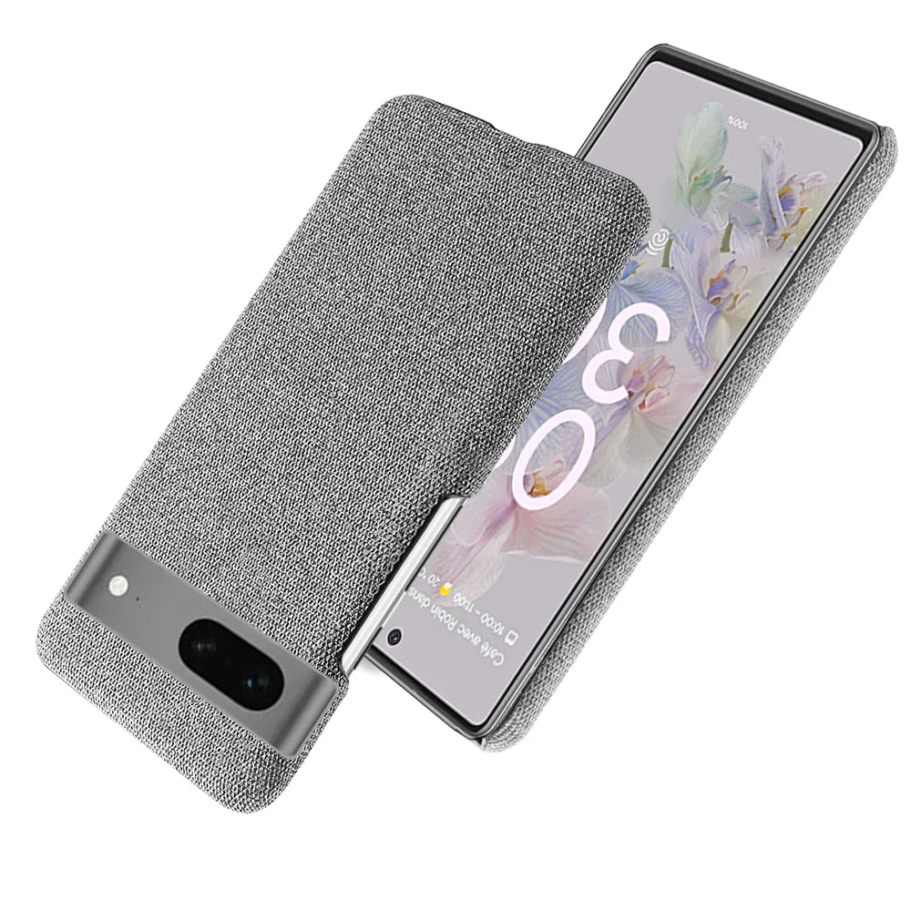 Deksel til Google Pixel 7a 7 Pro 6 6pro 4A 5G 5A Case Luxury Fabric Antiskid Cover For Google Pixel 7a 7 7pro 6A 6 Pro 4 3A Cloth Capa