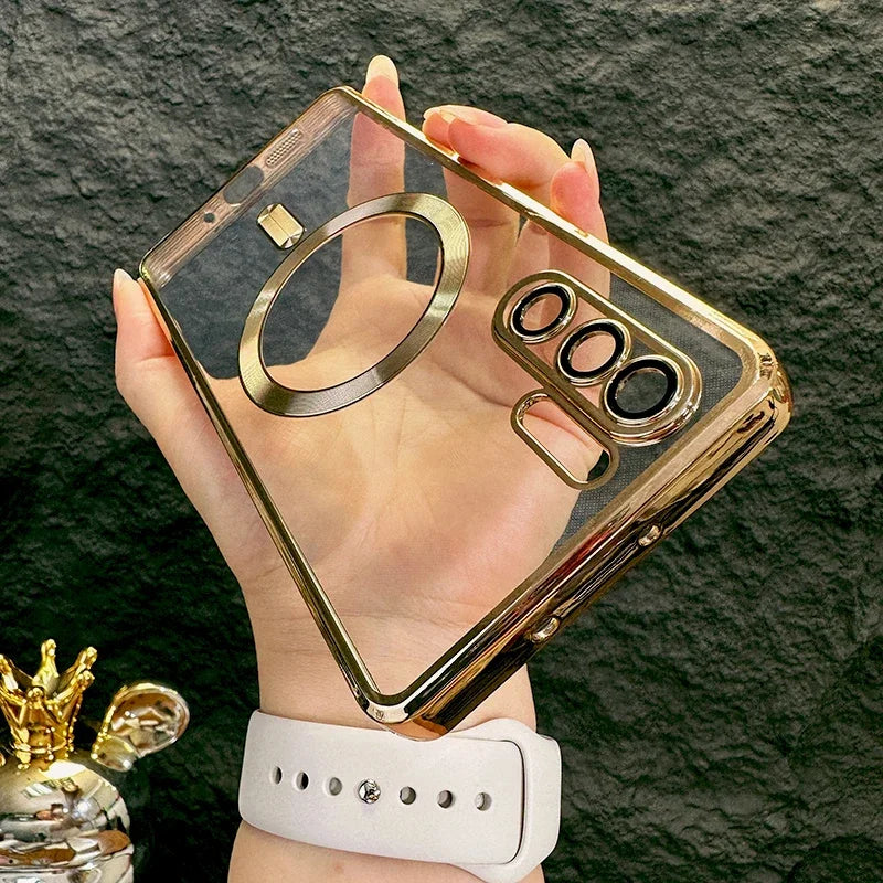 Deksel til Huawei P30 Pro P30Pro P 30 Phone Magsafe Wireless Glass Lens Full Protective Cover