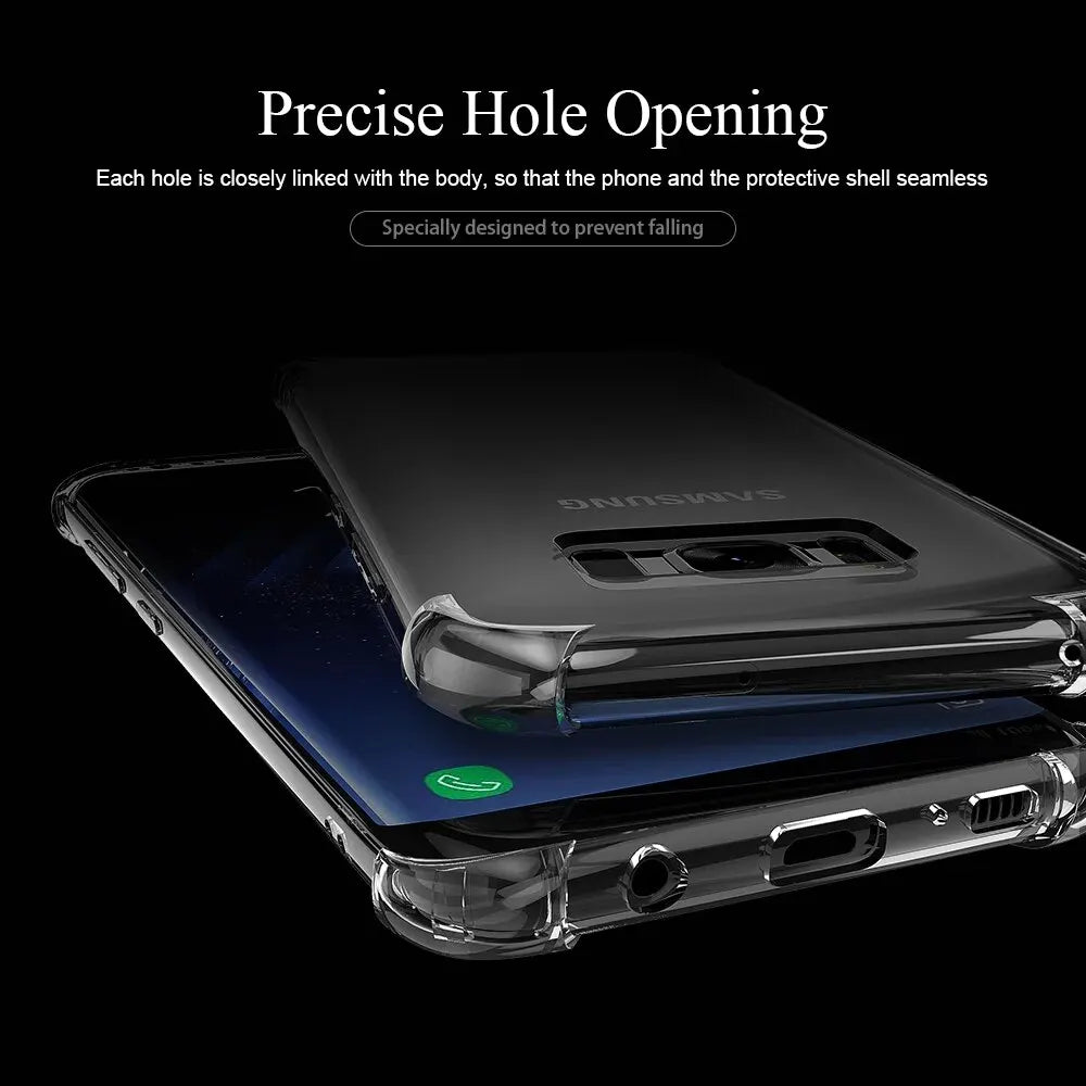 Deksel til Samsung Galaxy S22 S21 S20 S23 Ultra S10 S8 S9 Plus Phone deksel For Samsung Note 10 9 8 Silicone deksel