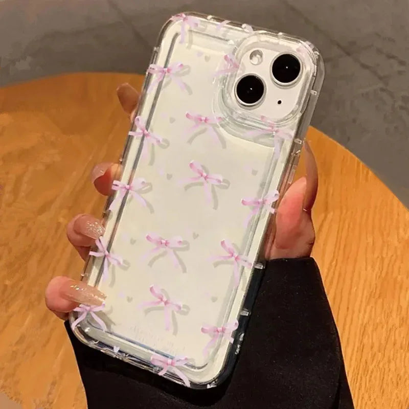 Deksel til IPhone 16 15 14 13 12 11 Pro Max 13 12Mini XS XR 7 8Plus SE 2022 Shockproof Soft Clear deksel