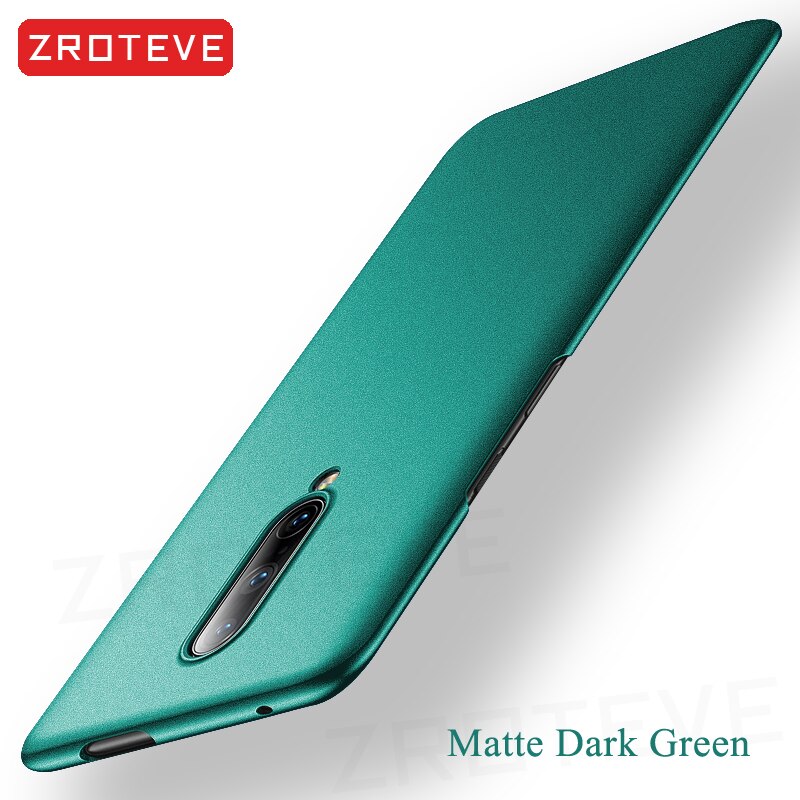 Deksel til One plus 7 Pro Case ZROTEVE Slim Frosted Hard PC Cover For OnePlus 8 8T 6 6T 7 7T 10 Pro OnePlus9 One Plus 9 9R 9RT Nord 2 Cases